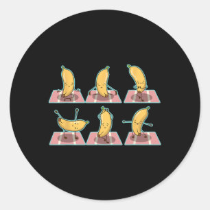 Nana Yoga Classic Round Sticker