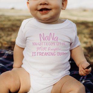 Baby clothes with grandparent sayings best sale