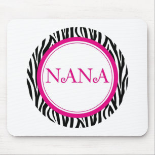 Nana...Zebra Style Mouse Pad