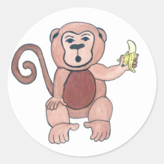 Nanaman Classic Round Sticker