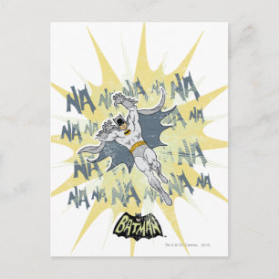 NANANANANANA Batman Graphic Postcard