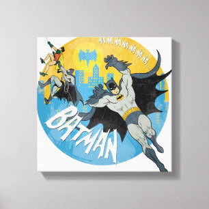 NANANANANANA Batman Icon Canvas Print