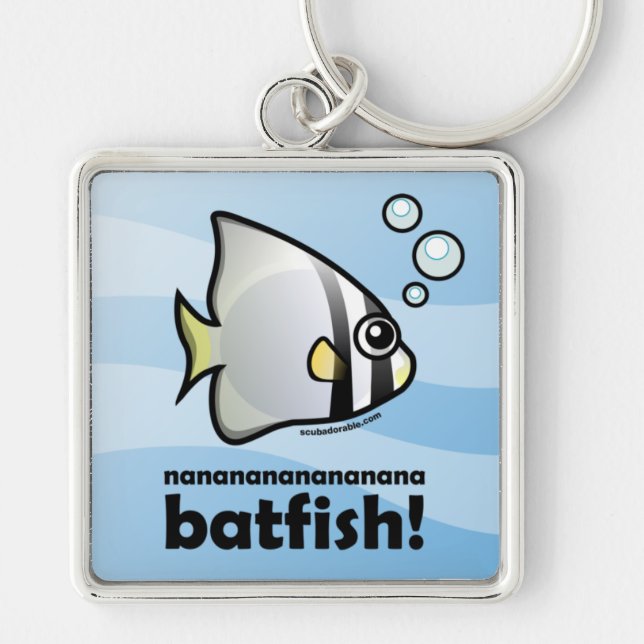 nananananananana Batfish! Keychain (Front)