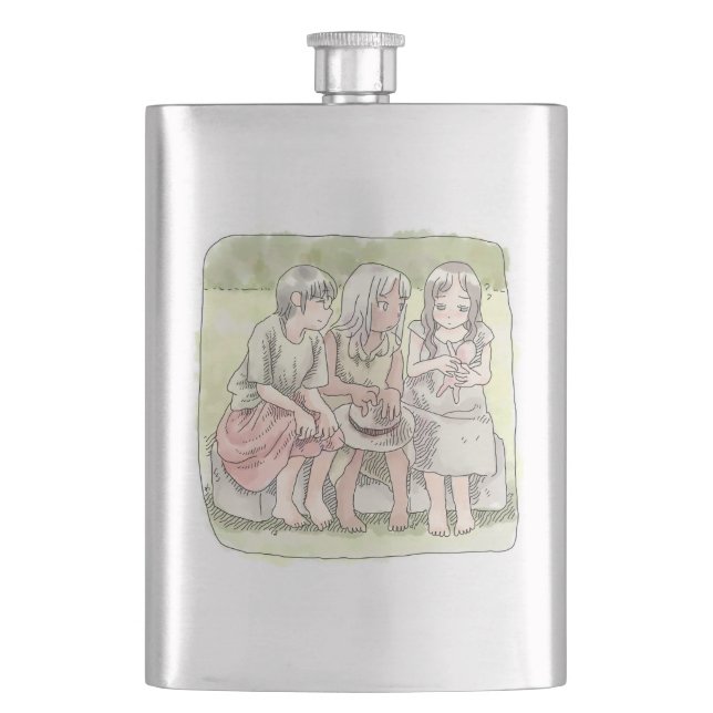 Nananyayaji Hip Flask (Front)