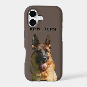 Nana's Big Baby German Shepherd Phone Case