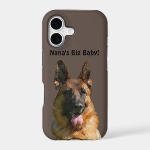 Nana's Big Baby German Shepherd Phone Case