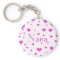 Nana's Hearts Keychain