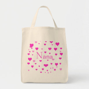 Nana's Hearts Tote Bag