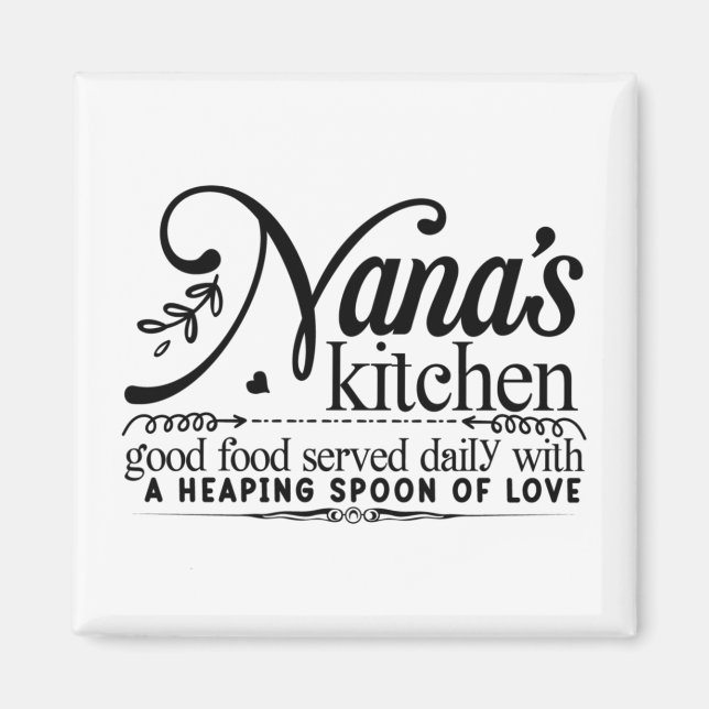 Nana's Kitchen Magnet (Front)