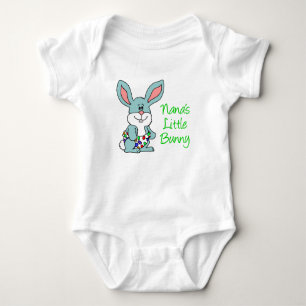 Nana's Little Bunny Baby Bodysuit