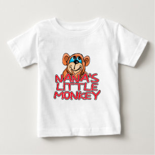 Nana's Little Monkey Baby T-Shirt