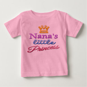 Nana's Little Princess Baby Toddler T-Shirt