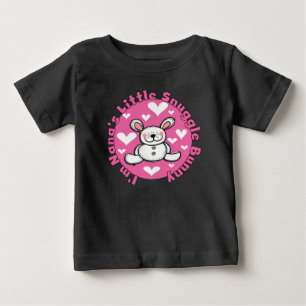 Nana's Little Snuggle Bunny Baby T-Shirt