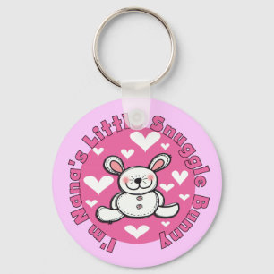 Nana's Little Snuggle Bunny Keychain