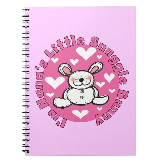 Nana's Little Snuggle Bunny Notebook (Front)