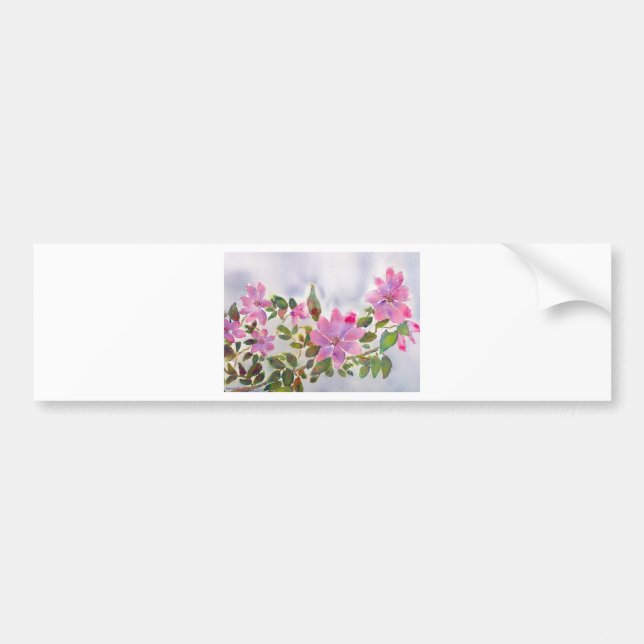 Nana's Roses Bumper Sticker (Front)