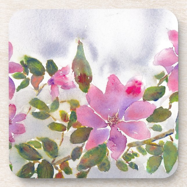 Nana's Roses Coaster (Front)