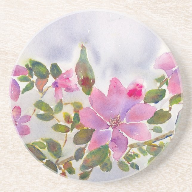 Nana's Roses Coaster (Front)