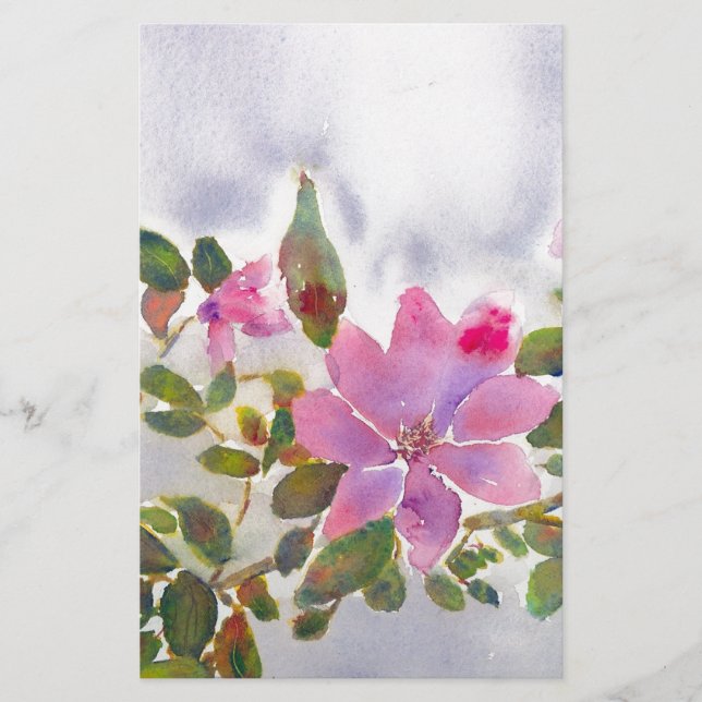 Nana's Roses Stationery (Front)