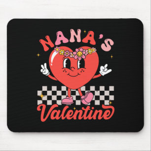 Nana's Valentine Happy Valentines Day Boy Girl Kid Mouse Pad