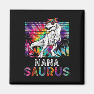 Nanasaurus Dinosaur Nana Saurus Family Matching Ti Magnet