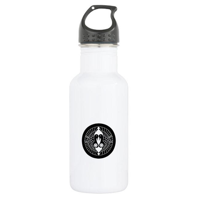 Nanbu cranes 532 ml water bottle (Front)