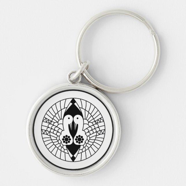 Nanbu cranes keychain (Front)