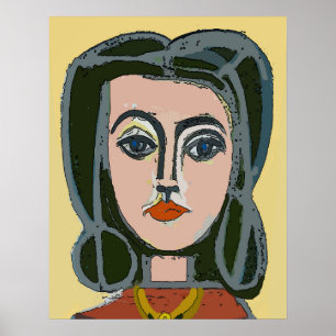 Nancy 5 in Abstract Poster