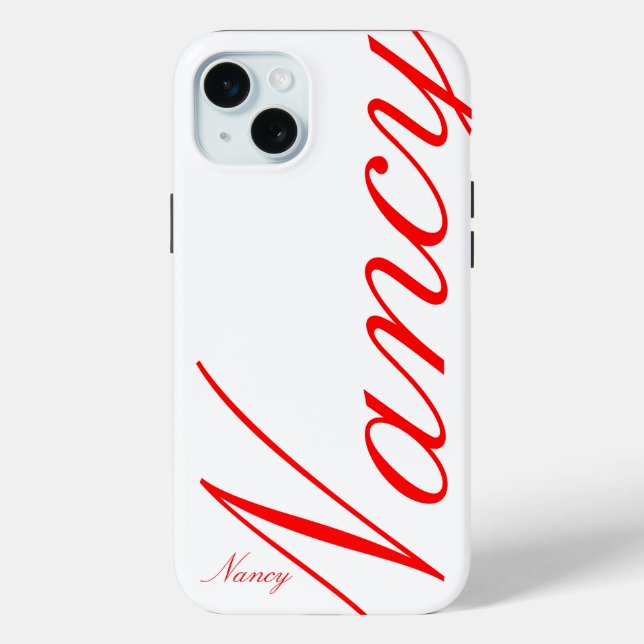 Nancy - beau coque iphone (Verso)