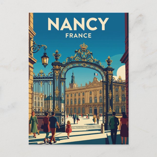 Nancy, France France Postcard (Front)