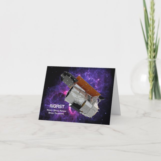 Nancy Grace Roman Space Telescope Card (Front)