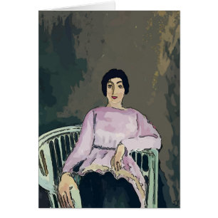 Nancy In White Chair