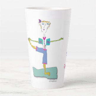'Nancy Loo' Yoga Latte Mug