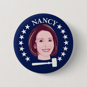 Nancy, Madam Speaker 2 Inch Round Button