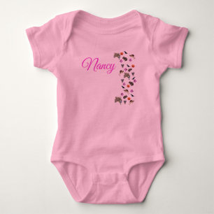Nancy, Name, With Australian Wildlife, Baby Bodys Bodysuit