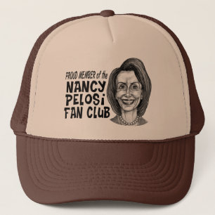 Nancy Pelosi Fan Club Trucker Hat