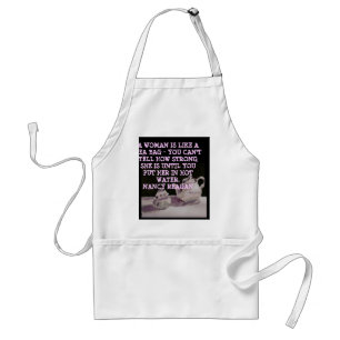 NANCY REAGAN QUOTE - Apron