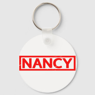 Nancy Stamp Keychain