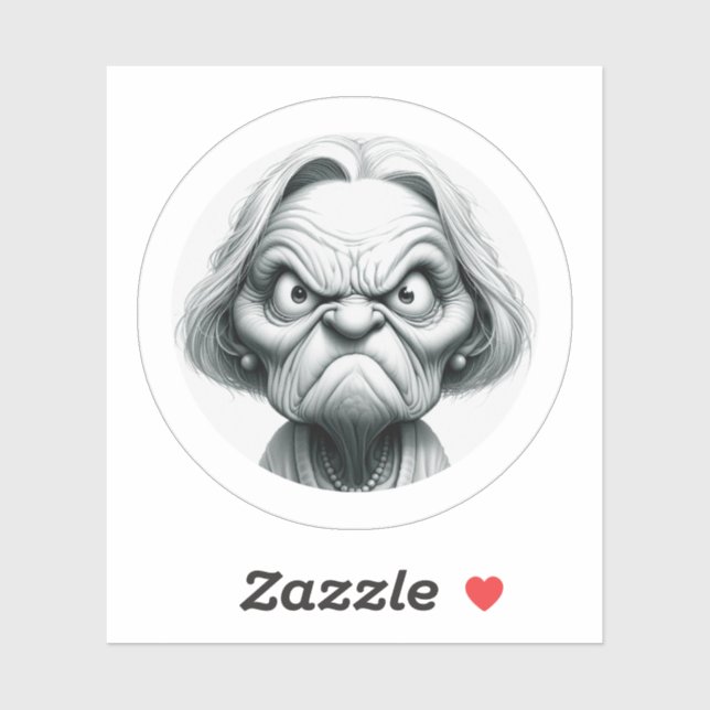 "Nancy the Mean Old Woman" Vinyl (Sheet)