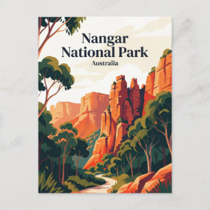 Nangar National Park Australia Postcard
