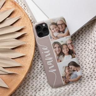 Nanie Script Grandma Photo Collage iPhone 16 Case