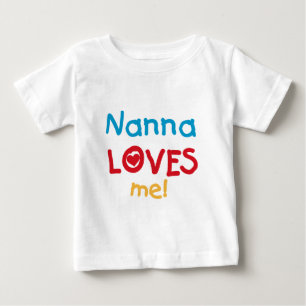 Nanna Loves Me T-shirts and Gifts