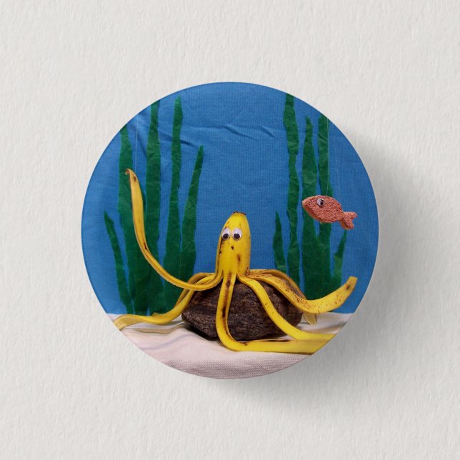 Nannerpus 1 Inch Round Button (Front)