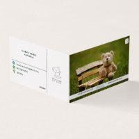 NANNOOS CARTE DE VISITE PLIÉ