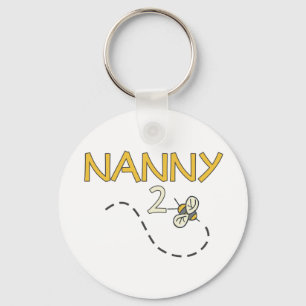 Nanny 2 Bee Keychain