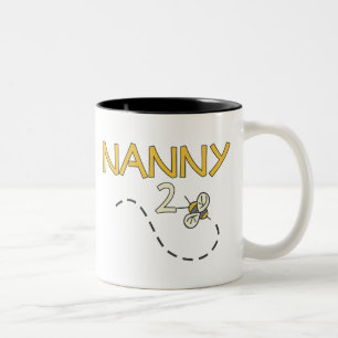 Nanny 2 Bee Two-Tone Coffee Mug