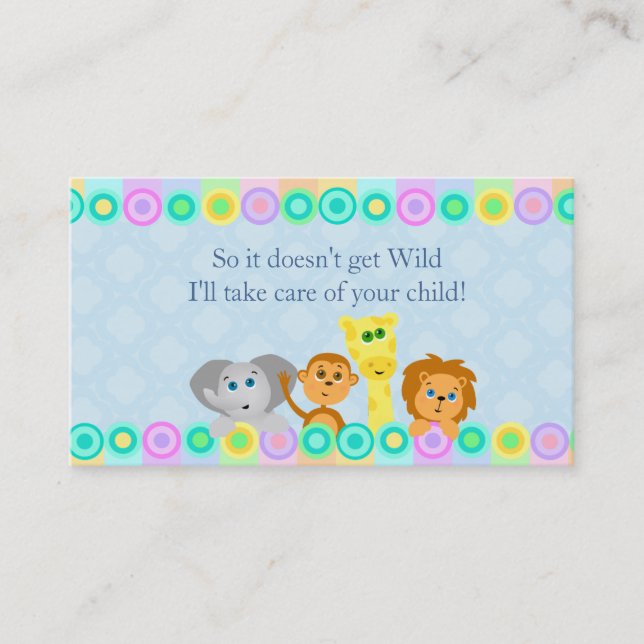 Nanny Business Cards (Front)