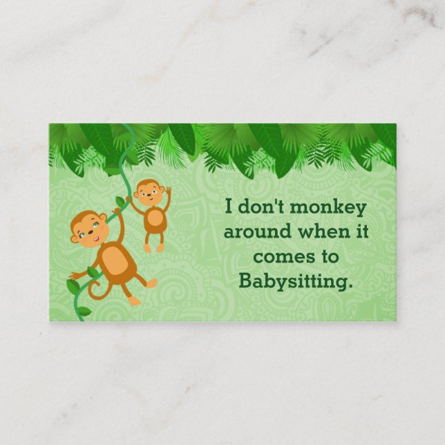 Nanny Business Cards (Front)