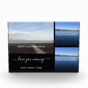 Nanny Family Love You Personalized Three Photo Block