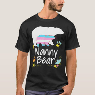 Nanny Lgbt Bear Transgender Rainbow Lgbt Gay Lesbi T-Shirt